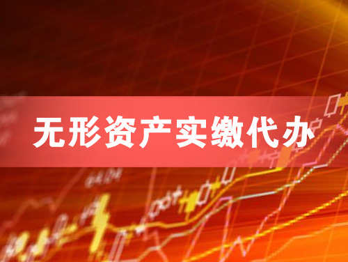 越秀无形资产实缴资本代办